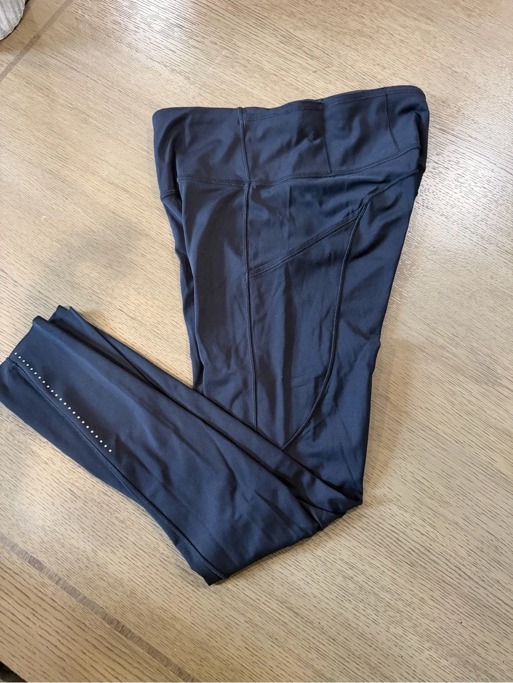 lululemon athletica Black High-Rise Leggings with Side Pockets